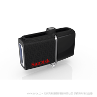 闪迪 SDDD2-064G-Z46 U盘64g OTG 高速 USB3.0安卓手机电脑两用两头便携优盘64g