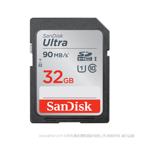 闪迪 SDSDUNC-032G-ZN6IN 32GB 90MB 速度 class10 至尊高速SDHC/SDXC 存储卡 SanDisk 产品