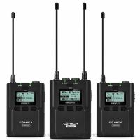 科唛 Comica CVM-WM200A  一拖二  无线麦克风  TX（发射器）+TX（发射器）+RX（接收器 ） UHF全金属 