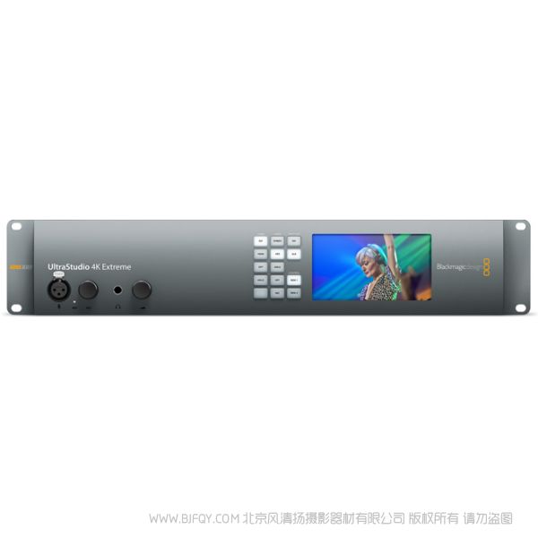 BMD UltraStudio 4K Extreme 3 雷电3 TypeC接口 40Gb/s 读取 12G SDI接口 HDMI2.0 12bit RGB