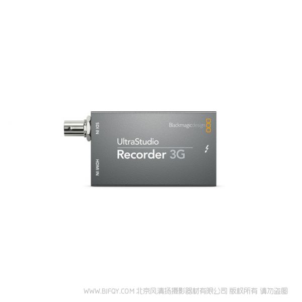 BMD UltraStudio Recorder 3G 袖珍的SDI和HDMI视频采集方案 雷电3采集到电脑 Thunderbolt 3