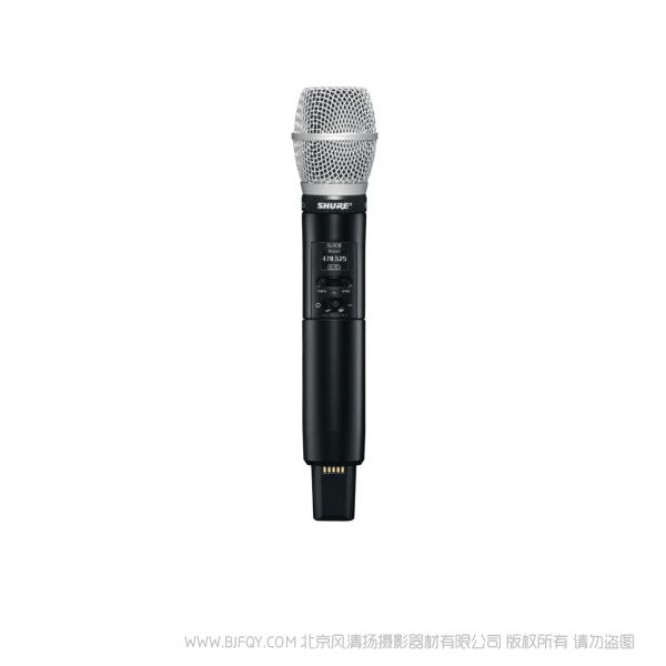 Shure 舒尔 SLXD2/SM86 配备SM86®话筒头的手持式发射机 SLXD24CN/SM86套装