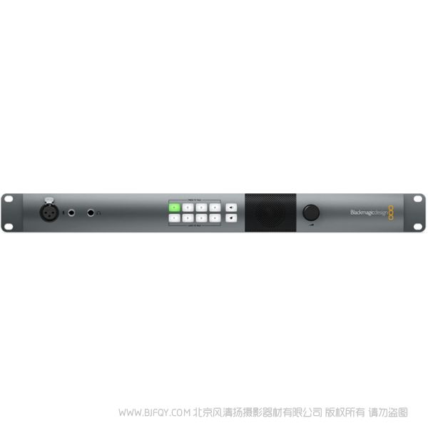 BMD ATEM Studio Converter 可通过光纤连接4个Camera Converter,较远可连接距离可达28英里