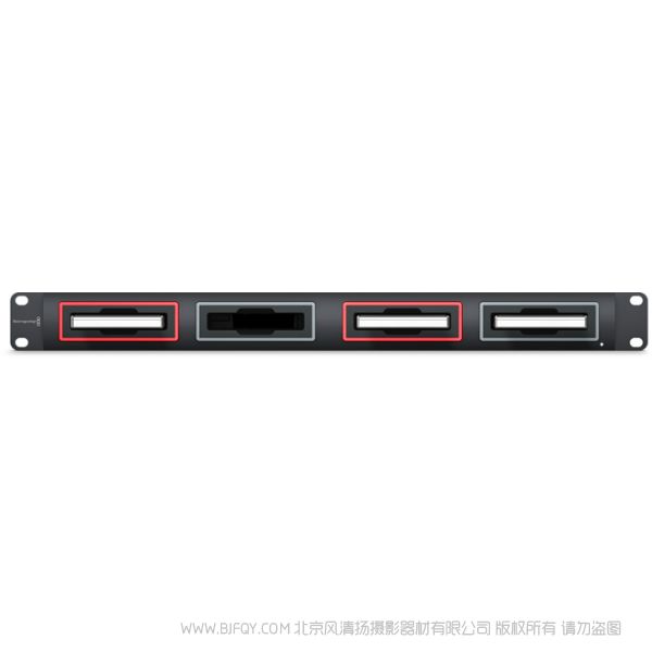 BMD Blackmagic MultiDock 10G SSD硬盘坞 单口10Gb/s USBC接口 4个独立SSD