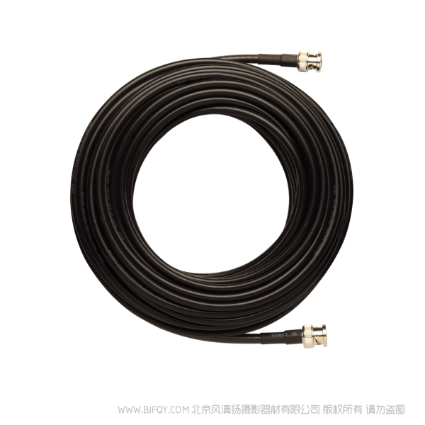 舒尔 Shure UA8100 同轴电缆,BNC-BNC,RG213/U型,50Ω,长100英尺(30米)。