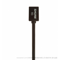 Shure 舒尔 WL93 微型领夹式话筒 