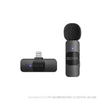 BOYA 博雅 BY-V1 2.4GHz无线麦克风系统 IOS  一拖一