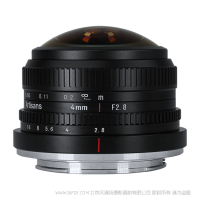 七工匠 7artisans  4mm F2.8  M43画幅圆周鱼眼镜头