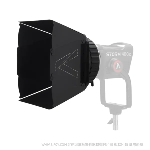 爱图仕 Aputure  CF7 Fresnel and Barn Doors Kit  7英寸菲涅尔变焦透镜带八页遮光板 7in Bowens Mount fresnel with barn doors for STORM 400x