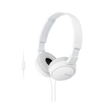 索尼 Sony MDR-ZX110AP 头戴式立体声耳机  白色